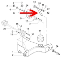 Rear shock absorbers